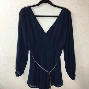 Blue Romper